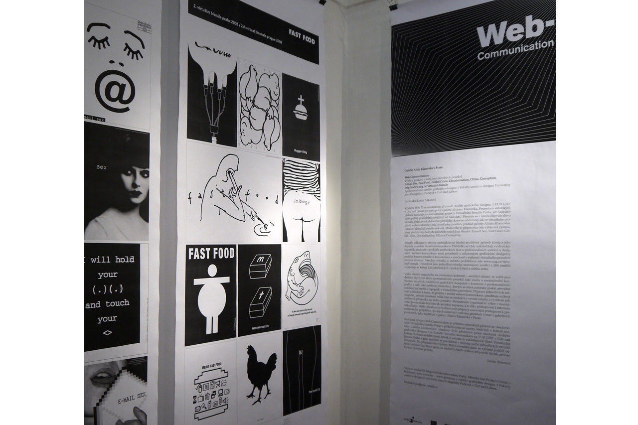 Virtuální bienále Praha 2013: Web Communication