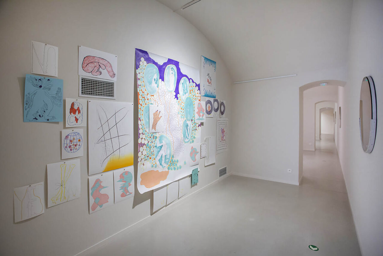 Being present in the here and now. Thinking through drawing