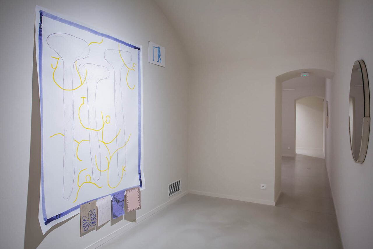 Being present in the here and now. Thinking through drawing